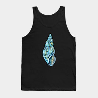 Vintage seashell illustration Tank Top